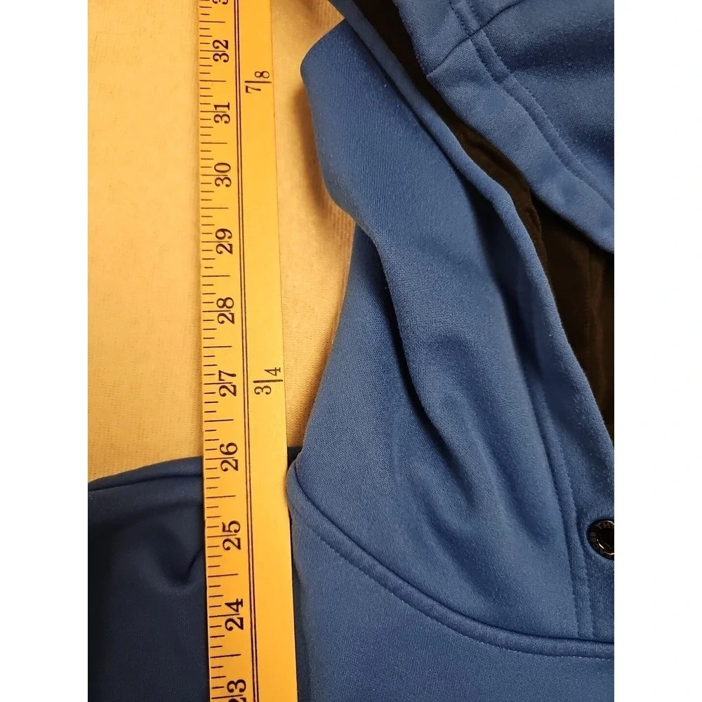 The North Face Sweater Mens XL Blue Sweatshirt Hoodie Pullover Kangaroo Pouch